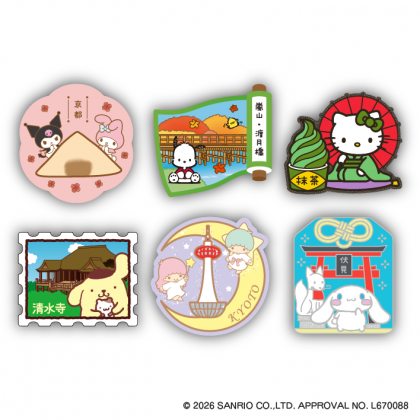 サンリオキャラクターズ ご当地ピンズコレクション 京都限定｜ご当地ピンズ