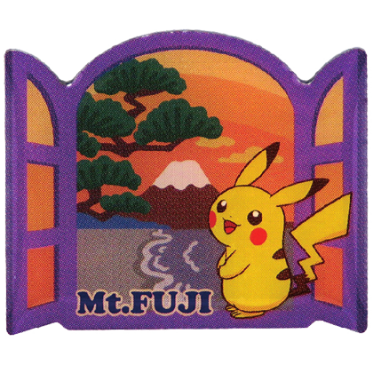 ポケモンご当地ピンズコレクション 窓シリーズ 富士山限定 ご当地ピンズ
